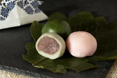 三色柏餅「こし餡」