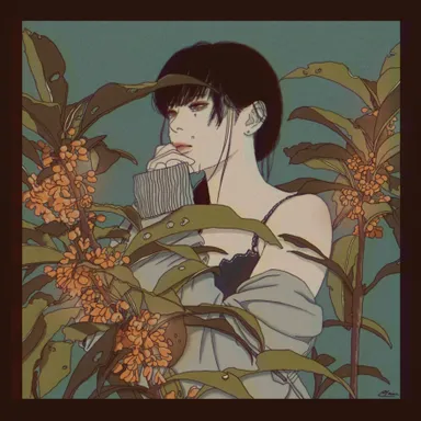 I can't forget the smell of osmanthus.／金木犀の香りを忘れる事ができなくて