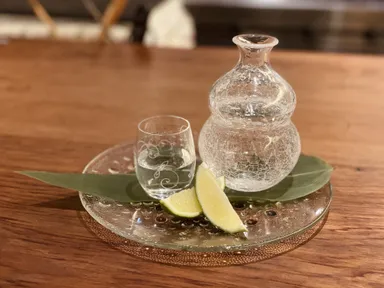 すだちやライムをいれて