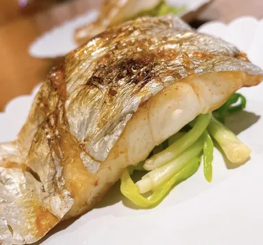 塩焼き系の魚と一緒に