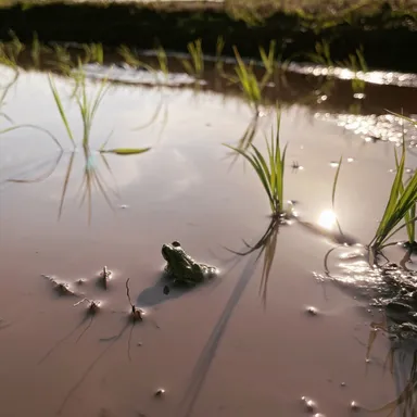 自然豊かな愛荘町(旧：秦荘町)