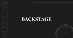 BACKSTAGE ロゴ
