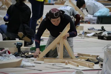 技能五輪全国大会　建築大工職種競技3