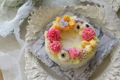 フラワーケーキ1