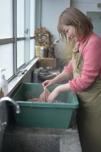 草木染め作家・吉屋 和鼓さん