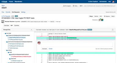 『Stash』プルリクエスト