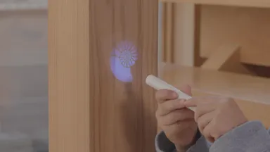 シールを見つけたシーン(2)