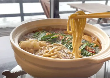 返礼品(そば屋のもつ鍋)