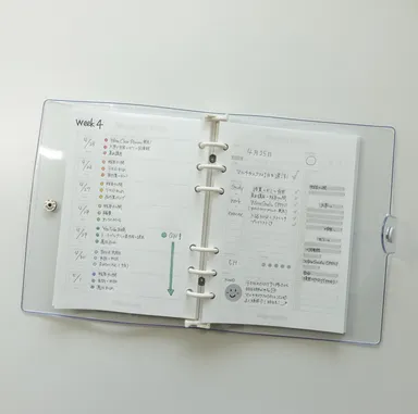 ウィークリーはもちろん1日の予定も立てられる