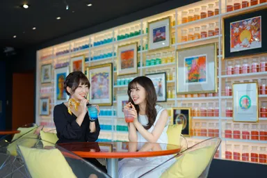 「天空カフェ」で一休み