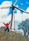 絹谷幸二キッズ賞 グランプリ「自然にやさしい風力発電」