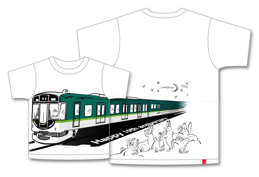 京阪電車13000系×OJICO
コラボレーションTシャツ2022を先行販売いたします。