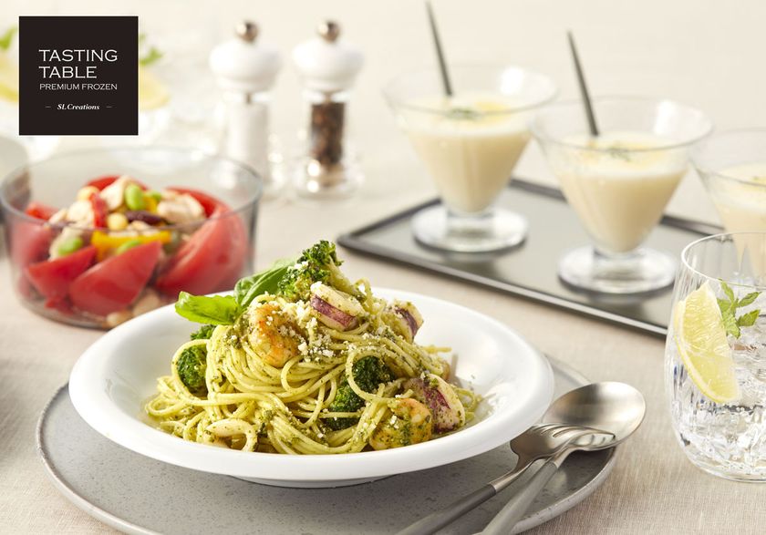 商品購入前に“作って食べる”が体験できる
「食のワークショップスペース」が仙台エリアに初出店！
おススメの召しあがり方や、アレンジレシピを提案。食卓を豊かに！