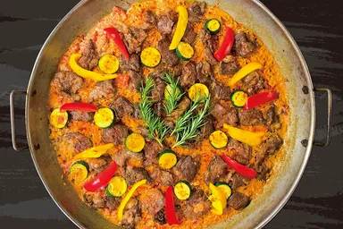 ちくら製作所「千葉県産豚とイベリコ豚のパエリア」