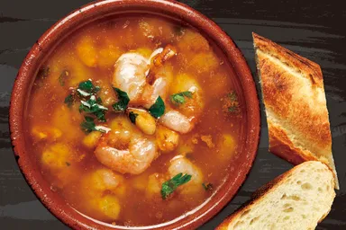 日本アヒージョ協会「濃厚海老のアヒージョ」