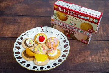 お子様とアレンジを楽しんで