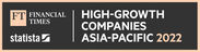 アジア太平洋地域における急成長企業ランキング2022ロゴ