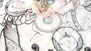 開闢(かいびゃく)／制作風景