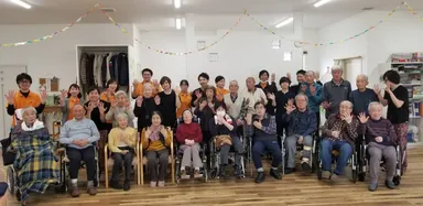 アロマやマッサージを通したボランティア活動