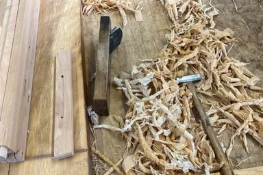 イメージ：鉋(かんな)作業工程