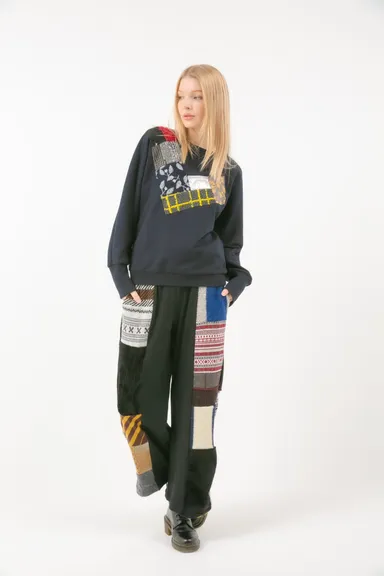 コラージュスエット