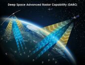Deep Space Advanced Radar Capability (DARC)のレンダリング：Northrop Grumman社提供