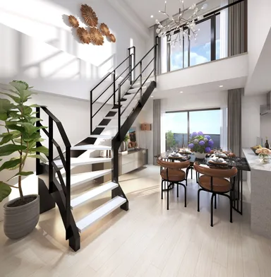 メゾネット完成予想CG