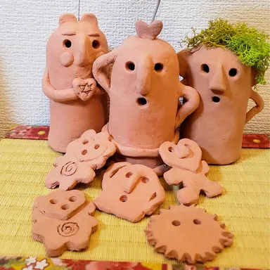 ハニワ雑貨作り by でぃんぷる湘南