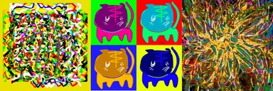 このクラスでは3個の作品を作ります。