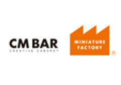 株式会社シー・エム・バー、株式会社ミニチュアファクトリーのロゴ