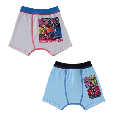 アバタロウギアカクレンジャー付きボクサーブリーフ2枚組　キッズ