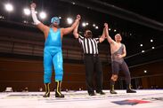 デビュー戦を勝利で飾るシシャモパワー 写真提供：DDT