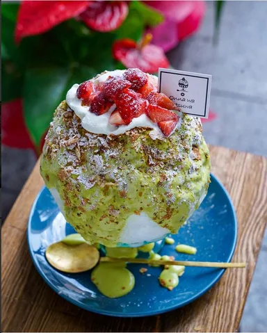 「onna wa utsuwa(女は器)」の美容かき氷