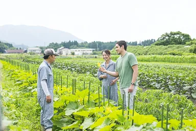 SOWER　食材調達野菜ハーブ生産者とコールマン