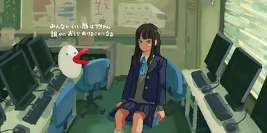 ＜イラストレーター　堅貝とのコラボ作品＞