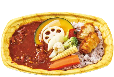 【第1弾】宮崎選手プロデュース「チキンと彩り野菜の薬膳カレー」