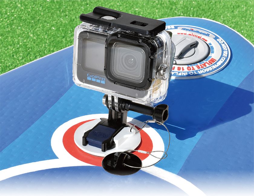 が大特価! GoPro アクションカメラ用ベースマウント 曲面 平面 2個セット アクションカメラパーツ(ヘルメットカーブマウント)