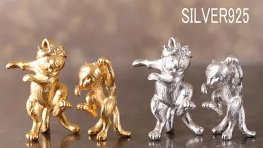 SV925メッキ加工(金色・銀色)