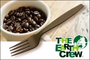 コーヒー豆の粉で作ったアースクルーエコフォーク