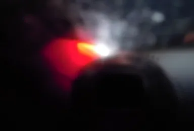 マリン・サポニンの発光写真