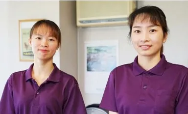 みんな優しくて仕事も楽しいと話す