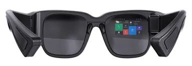 レンズにディスプレイを内蔵