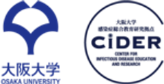 国立大学法人 大阪大学　大阪大学感染症総合教育研究拠点のロゴ