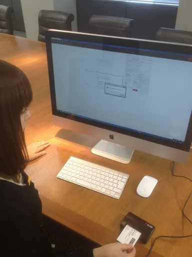 名刺スキャナイメージ