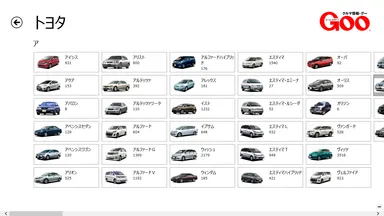 「Gooクルマ情報　中古車検索」1