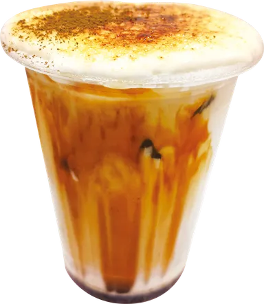 加賀棒ほうじ茶ブリュレラテ