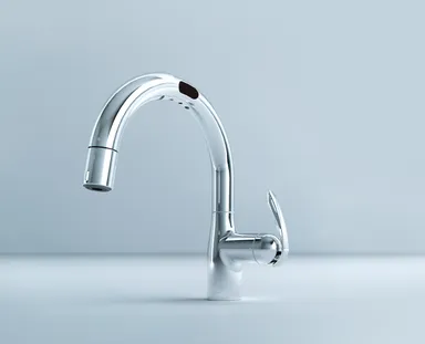 ▲タッチレス蛇口一体型浄水器「LC」(1/4)