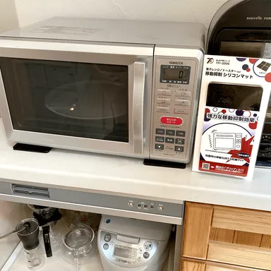 TFi-2006を設置した電子レンジ