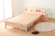 国産木材使用ベッド