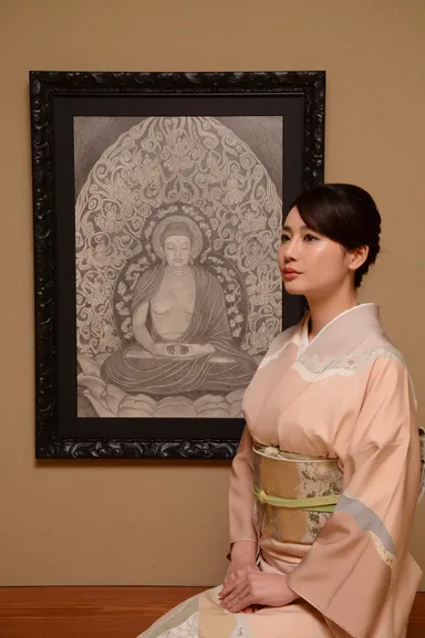 神仏画家　翁長 結生乃(おなが ゆきの)